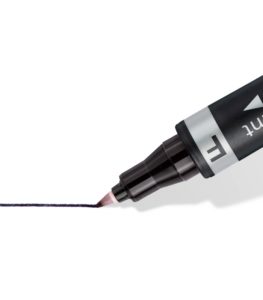 Marcador permanente doble punta Lumocolor duo 348-9 NEGRO