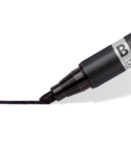 Marcador permanente doble punta Lumocolor duo 348-9 NEGRO