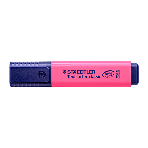 Staedler 364-23 color rosa Marcador fluorescente