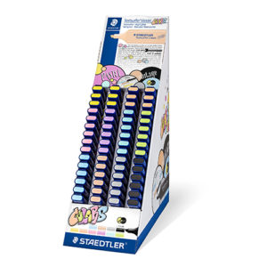 STAEDTLER - TEXTSURFER CLASSIC 364 - Colores Pastel y Vintage - Espositor