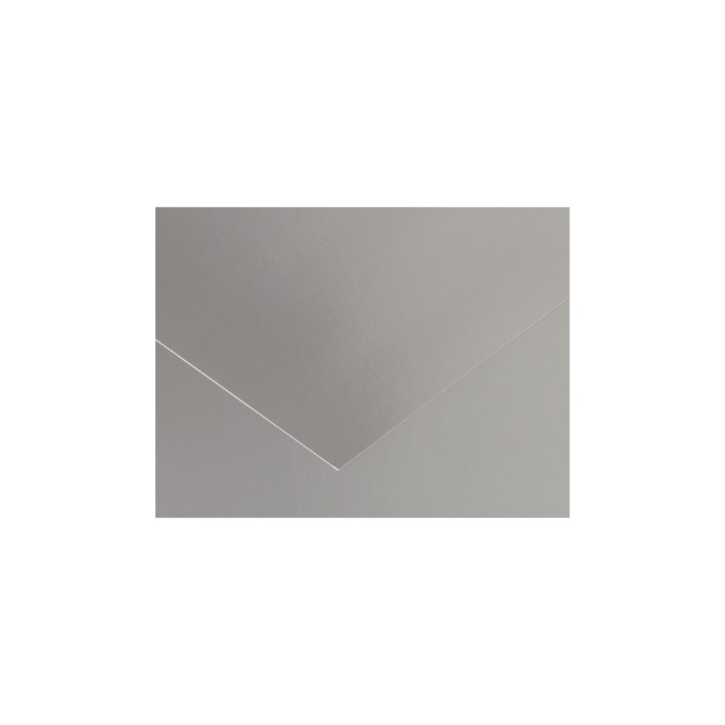 Cartulina 50x65 280g Iris Canson metalizada PLATA