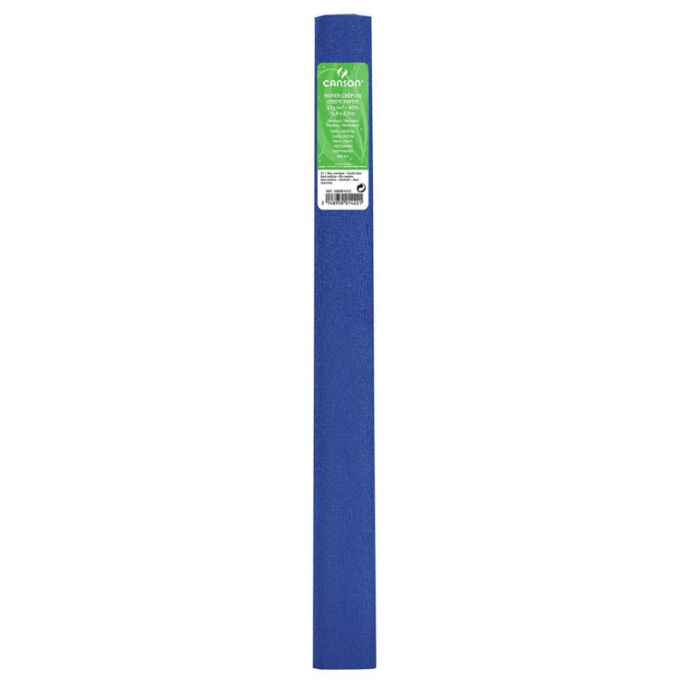 Papel crespón estándar 40gr AZUL EXÓTICO CANSON