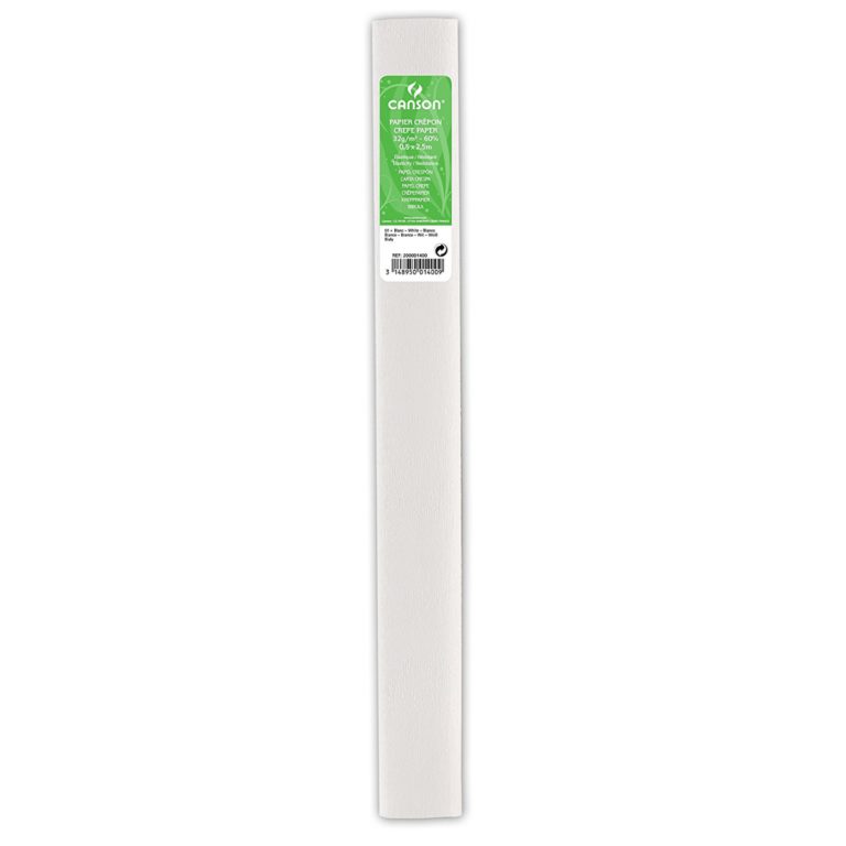 Papel crespón estándar 40gr BLANCO CANSON