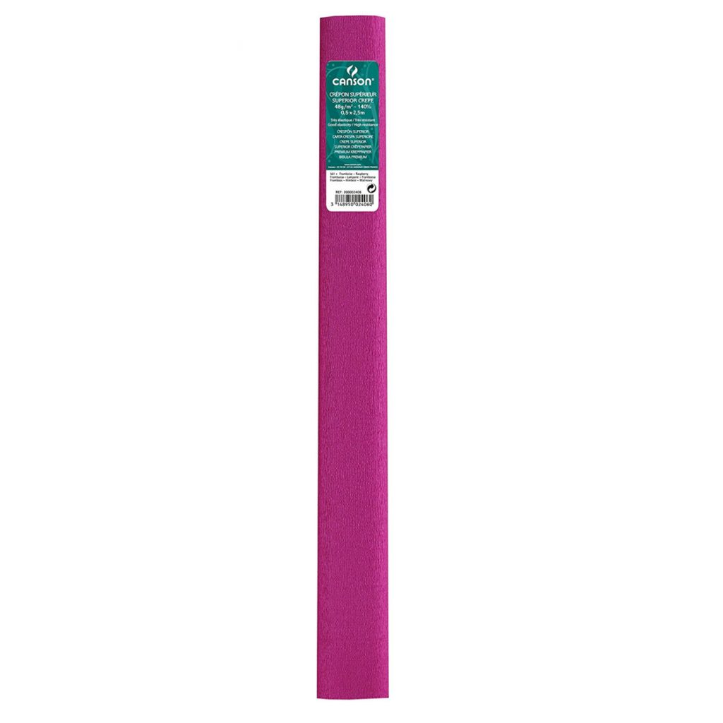 Papel crespón superior 60gr FRAMBUESA CANSON