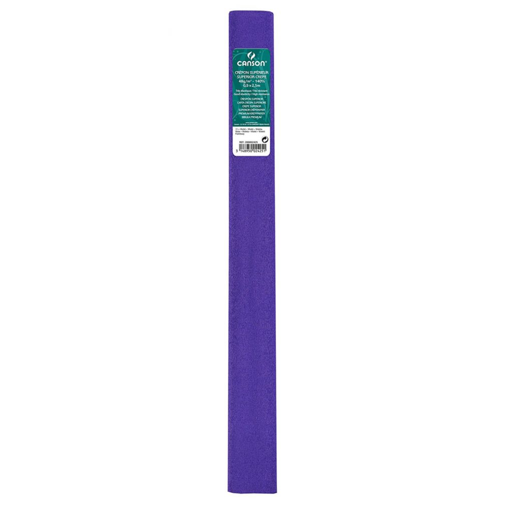 Papel crespón superior 60gr VIOLETA CANSON