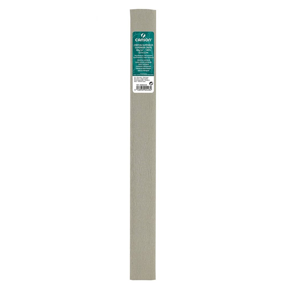 Papel crespón superior 60gr GRIS CANSON