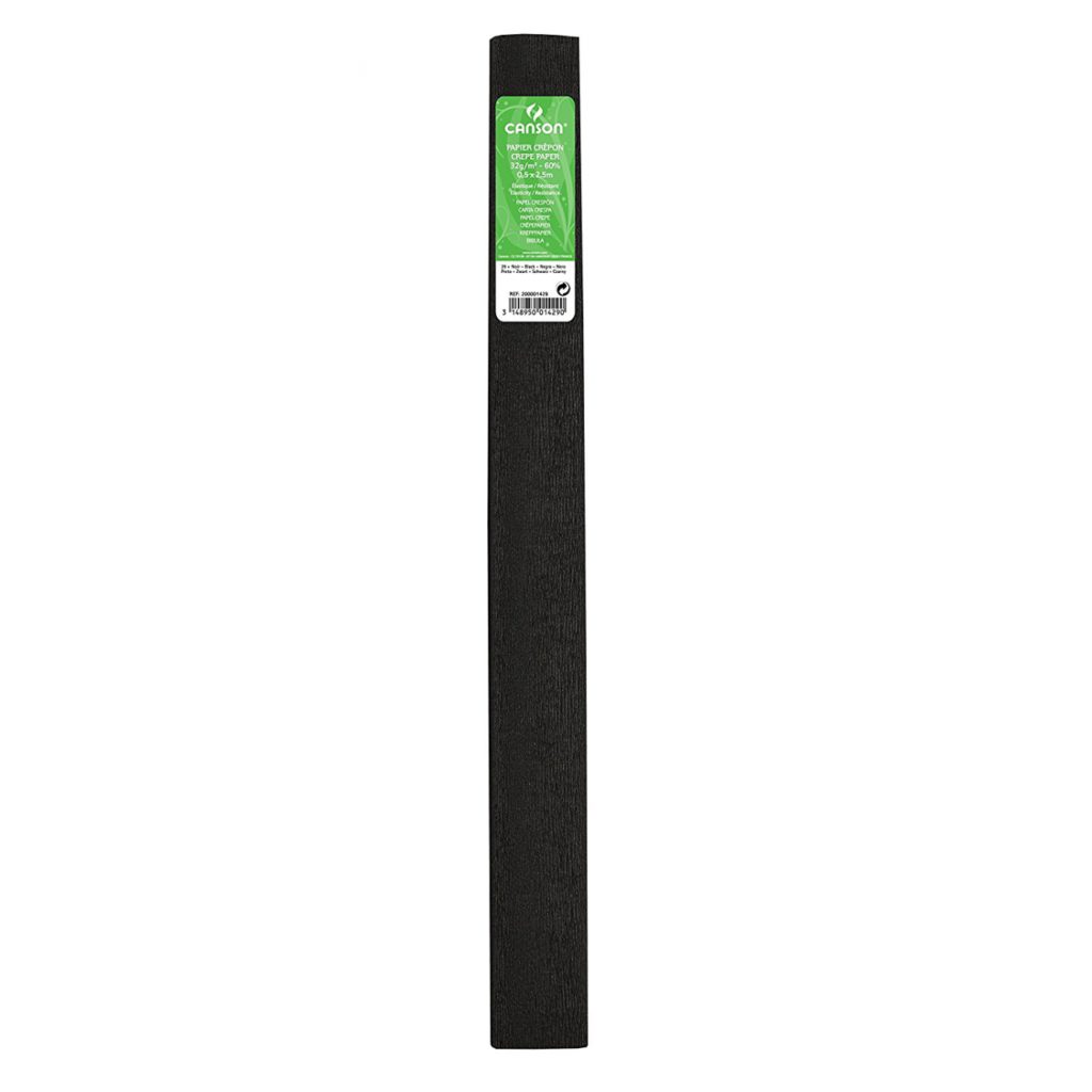Papel crespón superior 60gr NEGRO CANSON