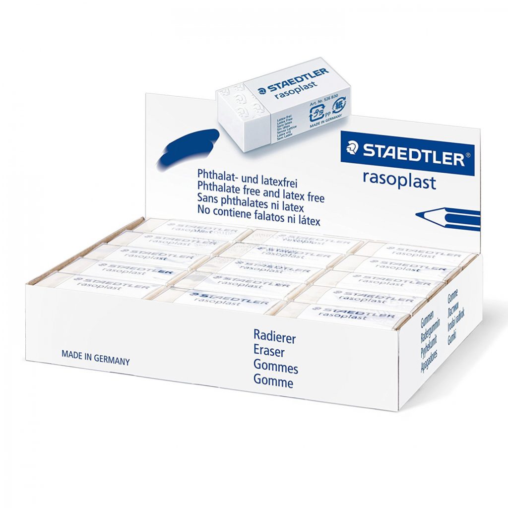 Goma de borrar rasoplast 526 B30 (caja de 30 unidades)