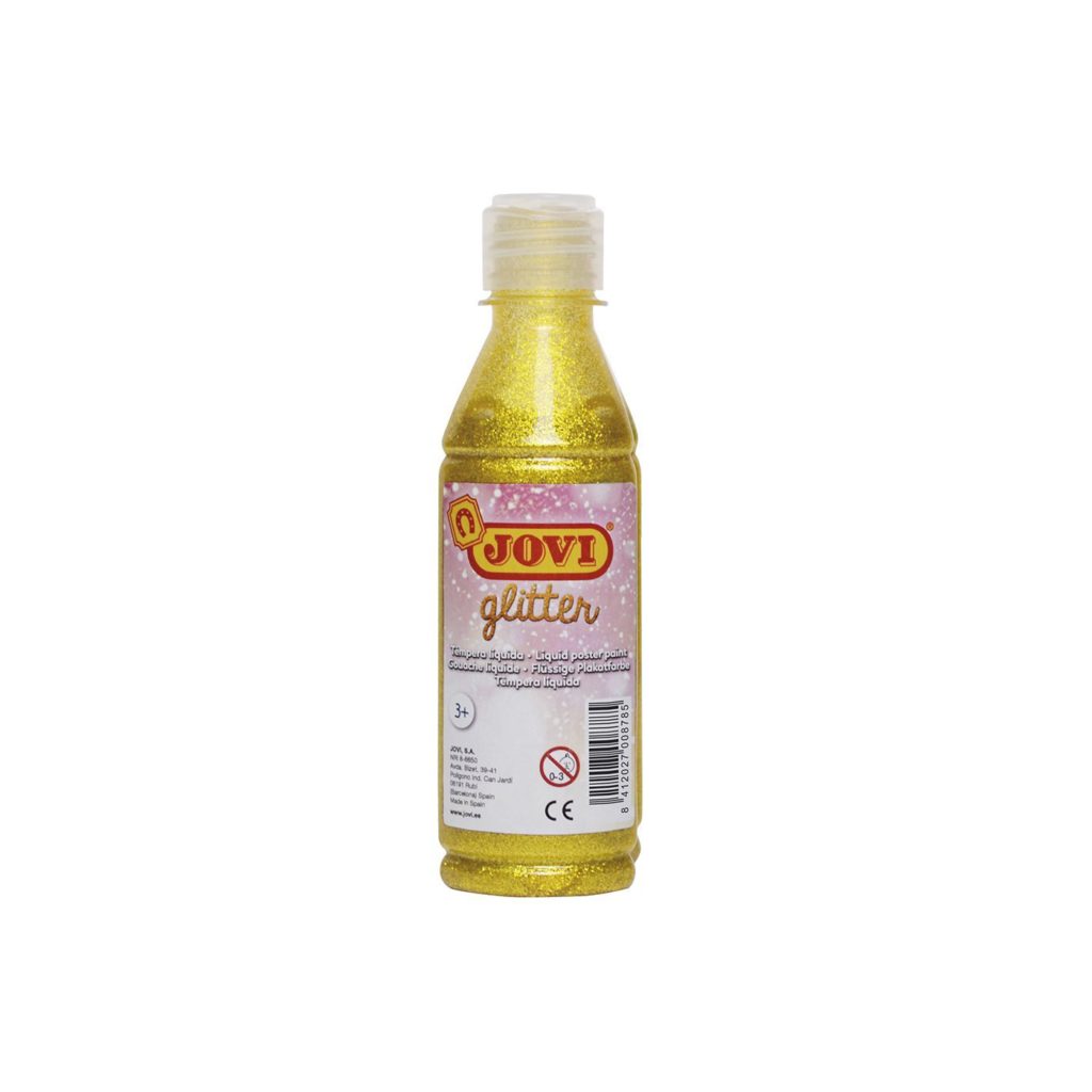 Témpera glitter (purpurina) 250ml JOVI