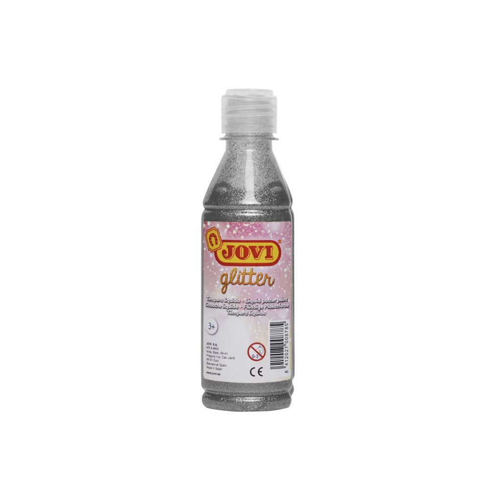 Témpera glitter (purpurina) 250ml JOVI
