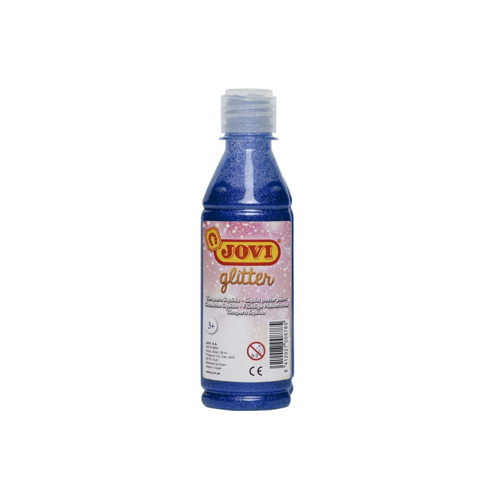 Témpera glitter (purpurina) 250ml JOVI