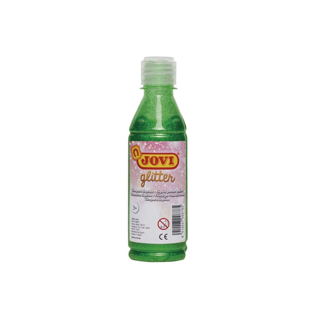 Témpera glitter (purpurina) 250ml JOVI