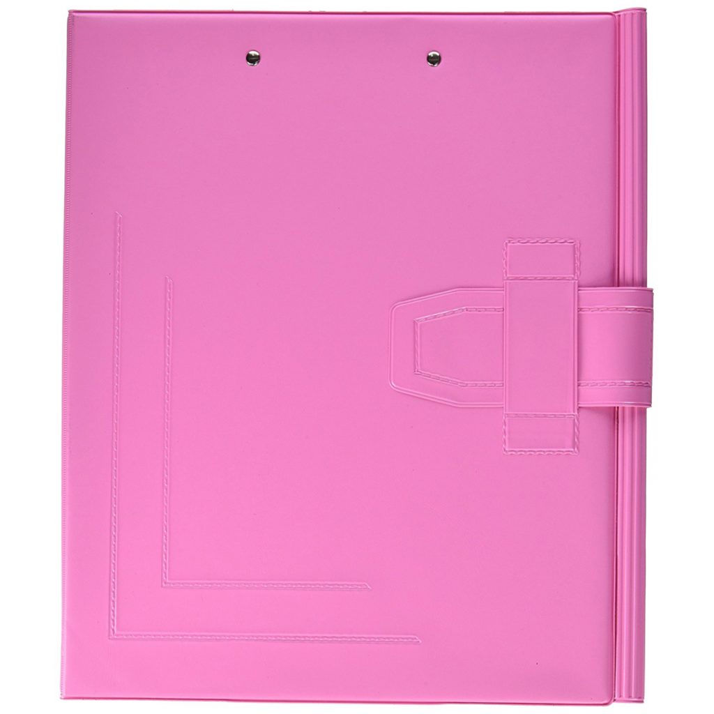 Carpeta doble sistema (mix 4 anillas y miniclip) FOLIO lomo ancho (40mm) colores PROA