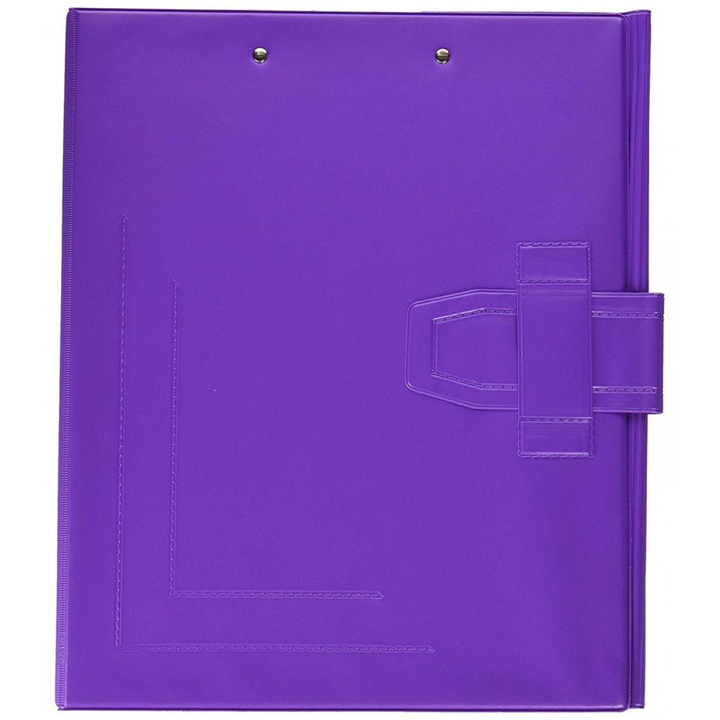 Carpeta doble sistema (mix 4 anillas y miniclip) FOLIO lomo ancho (40mm) colores PROA