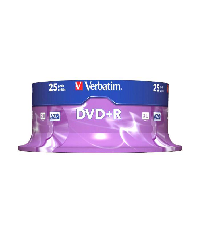 DVD-R 4.7gb bobina de 25 uds VERBATIM