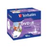 DVD-R imprimible 4.7gb con caja JEWEL 10 uds. VERBATIM