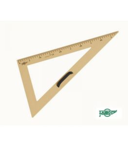 Cartabón de plástico para pizarra de 60º/50cm FAIBO