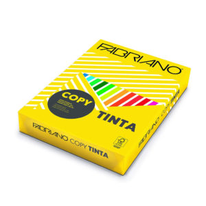 FABRIANO - Papel A4 - 80gr - 500 Hojas - AMARILLO GIALLO