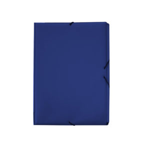 GRAFOPLAS - Carpetas Solapas PVC - 1/4 - Azul