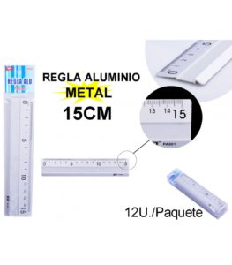 Regla metálica 15cm MP