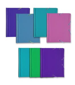 Carpeta PVC con solapa y elásticos FOLIO PROA