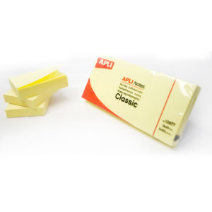 APLI - NOTAS ADHESIVAS CLASSIC - 40x50 mm - 3 blocs - 300 hojas