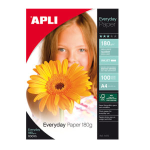 APLI - PAPEL FOTOGRAFICO EVERYDAY 180 gr