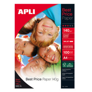 APLI - PAPEL FOTOGRAFICO BEST PRICE 140 gr