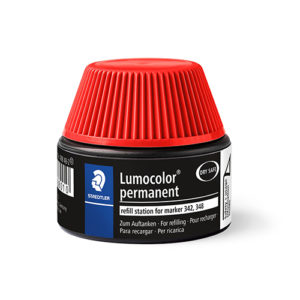 STAEDTLER - CARGADOR PARA LUMOCOLOR PERMANENTE - Rojo