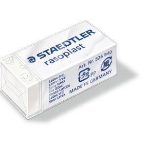 STAEDTLER - GOMA DE BORRAR SIN PVC 526 B40 - Caja 40 unidades
