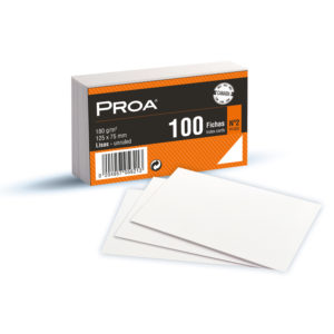 PROA - FICHAS - INDEX CARDS - LISAS - Nº 2