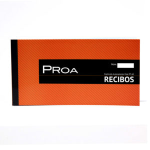 PROA -  TALONARIO RECIBOS 1/3 - Duplicado