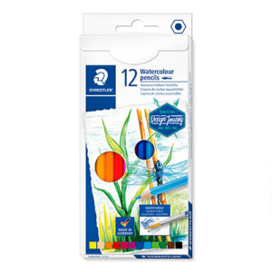 STAEDTLER - Lápiz de color acuareleable - 12 unidades