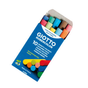 GIOTTO -Tizas Robercolor -  Colores surtidos -10 Und