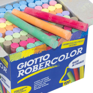 GIOTTO -Tizas Robercolor - Colores surtidos - 100 Und