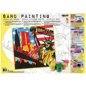 ARENART - Pintura con arena - New Yor Pop Art