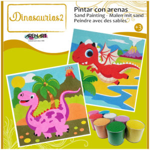 ARENART - Pintura con arena - Dinosaurios 2