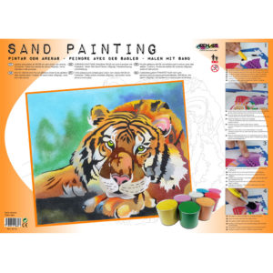 ARENART - Pintura con arena - Tigre