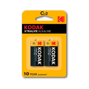 KODAK - Pilas alcalinas XtraLife C - LR14 - pack 2