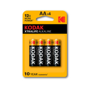 KODAK - Pilas alcalinas XtraLife AA - LR6 - pack 4