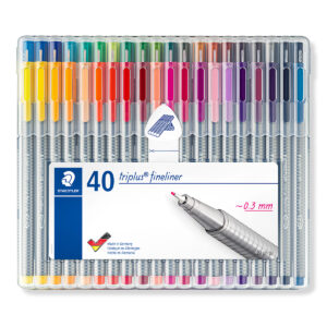 STAEDTLER - Fineliner ® 334 - 40 colores - STAEDTLER BOX