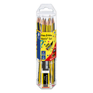 STAEDTLER - Set 12 lápices - 2 (HB) Noris® + afilado y borrador de REGALO - ANIVERSARIO